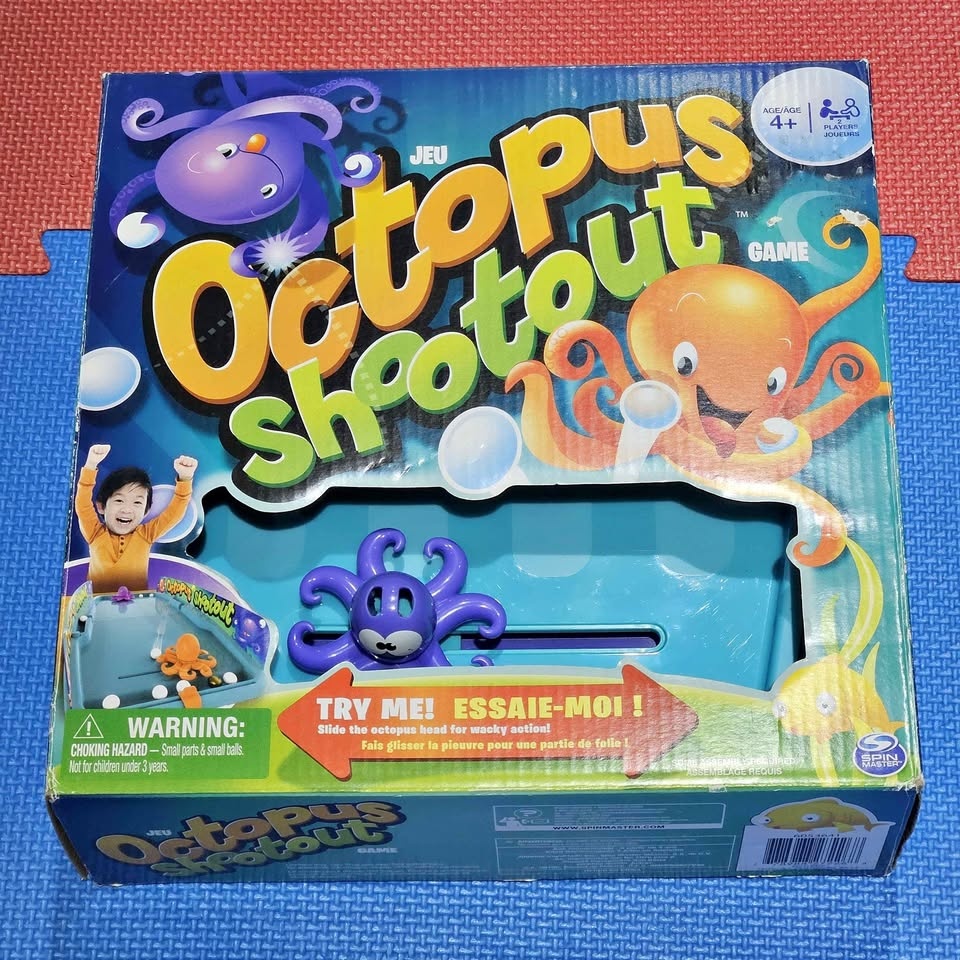 Octopus Shootout - Board Game 🏆