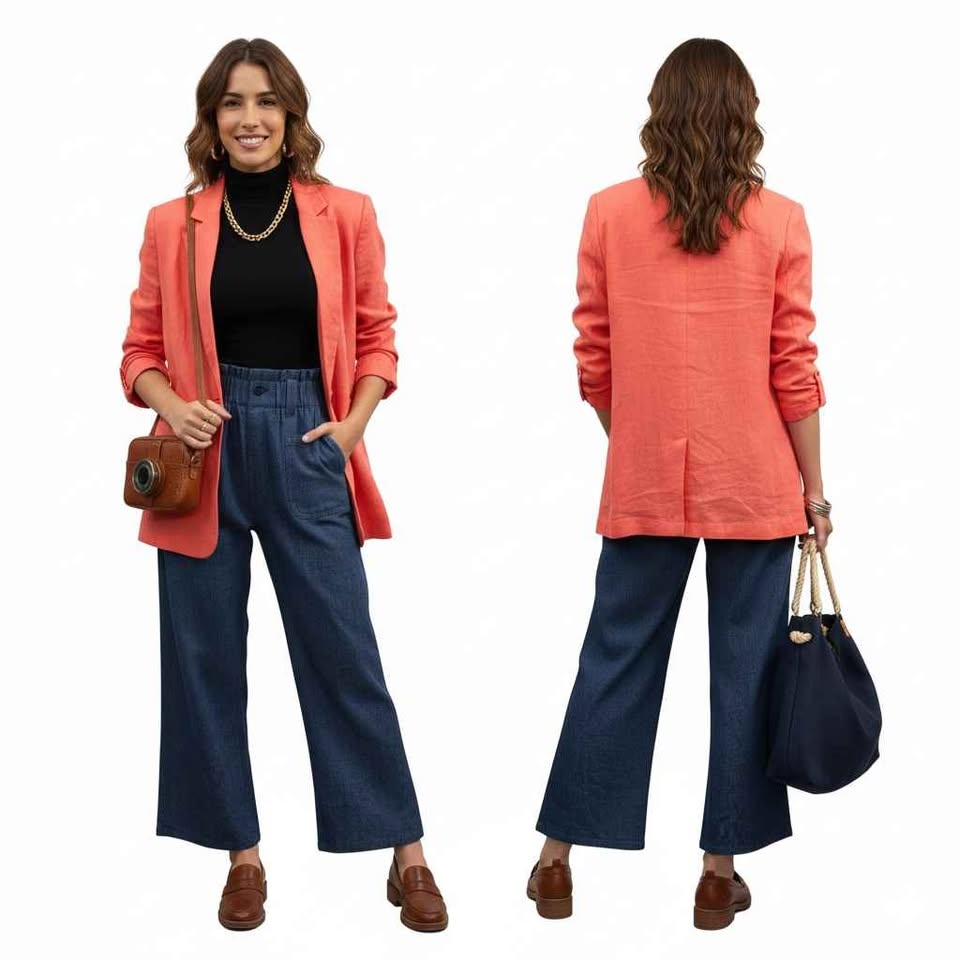 🏆Emerson Fry Ultra High-Rise Wide Leg Pants Size M 🏆 - photo 3