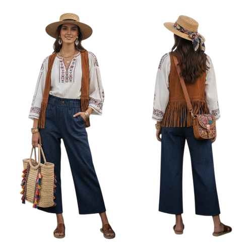 🏆Emerson Fry Ultra High-Rise Wide Leg Pants Size M 🏆 - photo 4