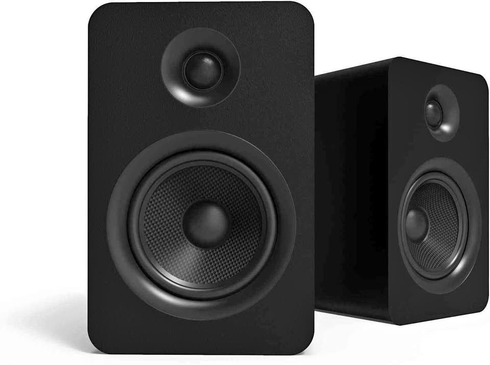 Kanto YU Passive 5.25" Bookshelf Speakers - Matte Black