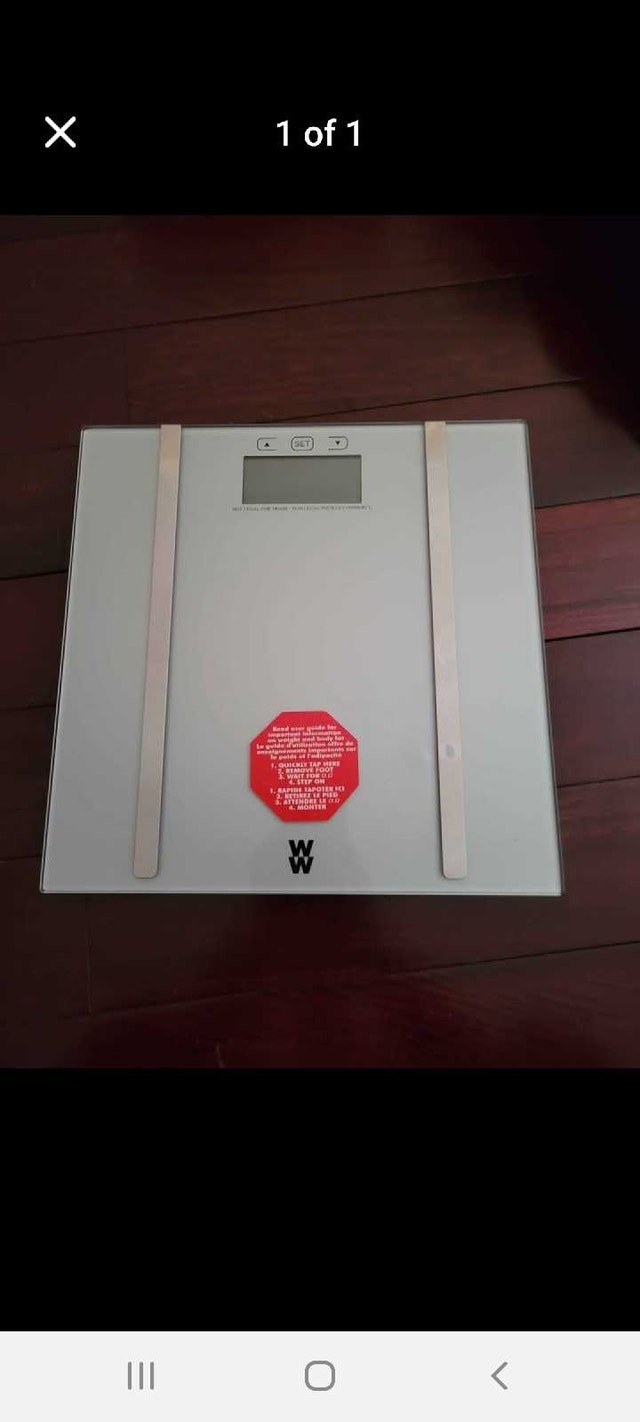 Weight Watchers Scale