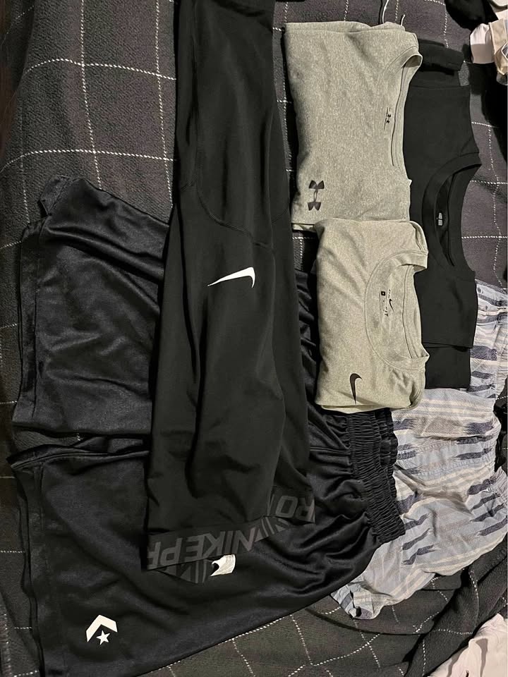 Nike & Under Armour Athletic Clothing Bundle