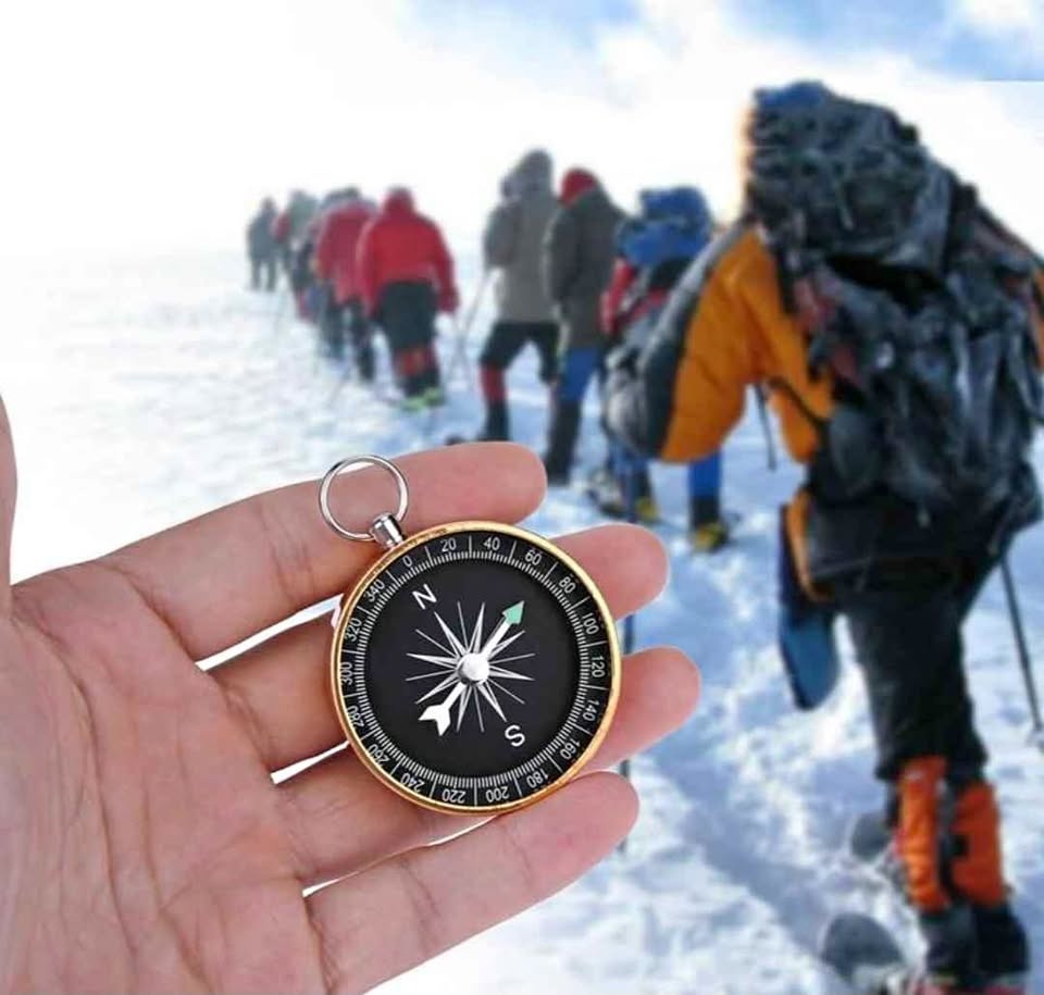 Alloy Compass for Practical Orientation Hiking Camping