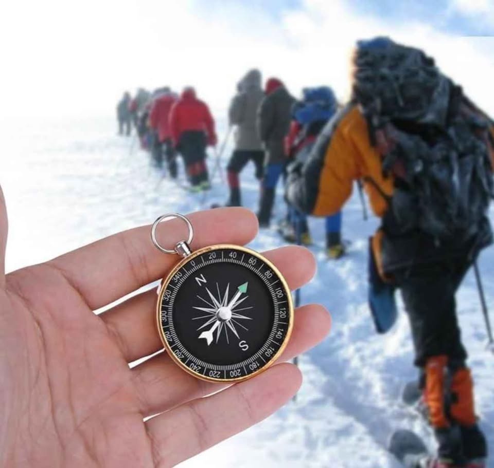 Alloy Compass for Practical Orientation Hiking Camping - photo 2