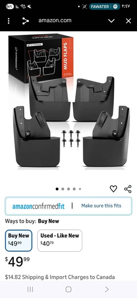 A-Premium 4pc Mud Flaps Splash Guards - photo 4