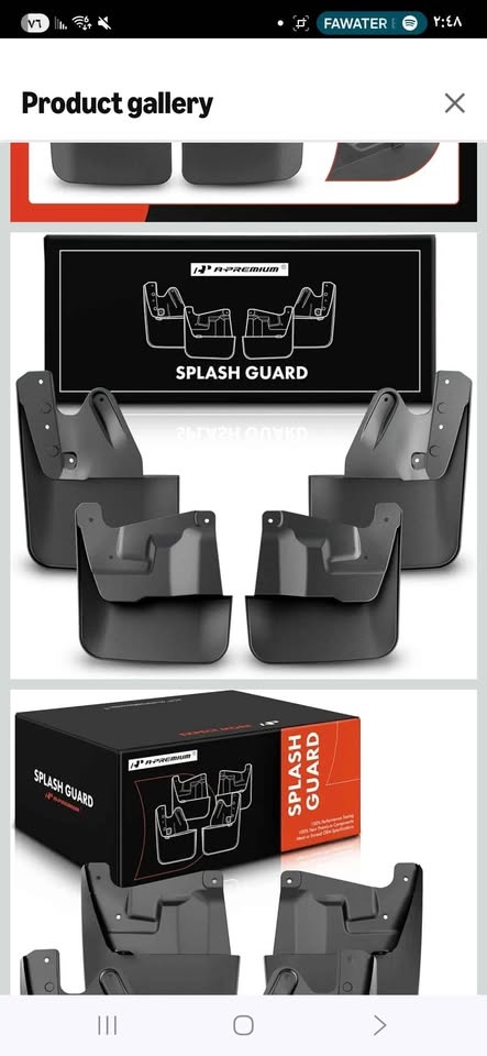 A-Premium 4pc Mud Flaps Splash Guards - photo 5