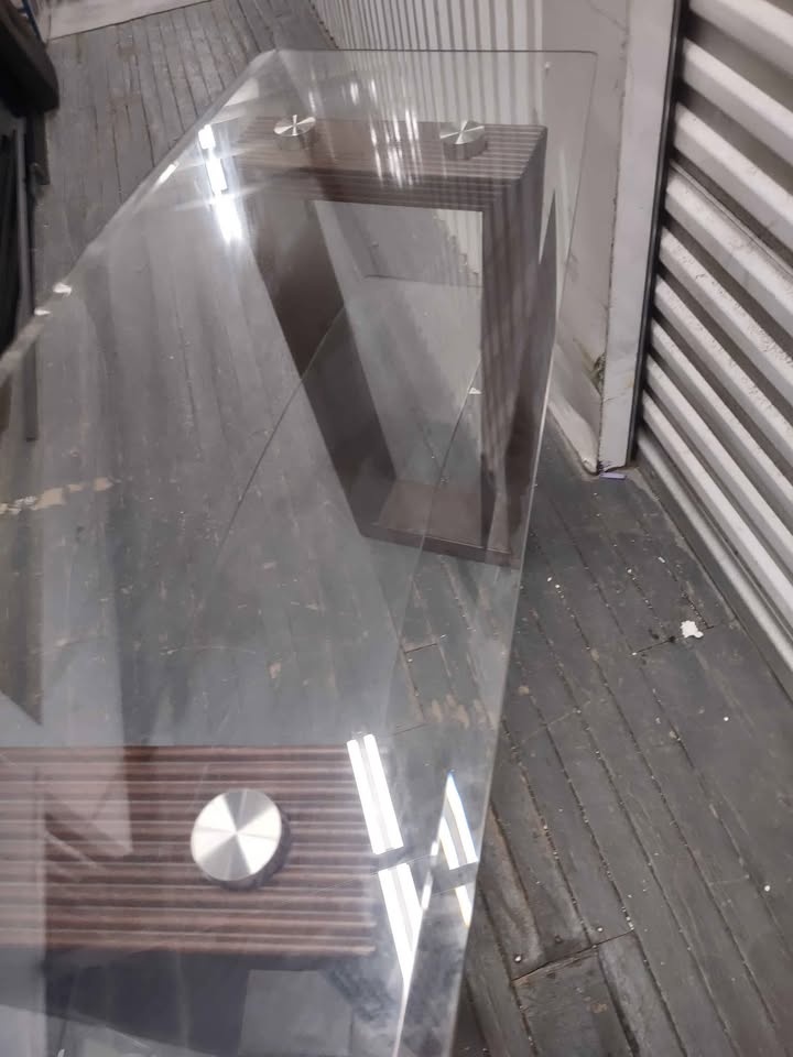 Cordoba Glass Sofa Table 49x30x20 - photo 4