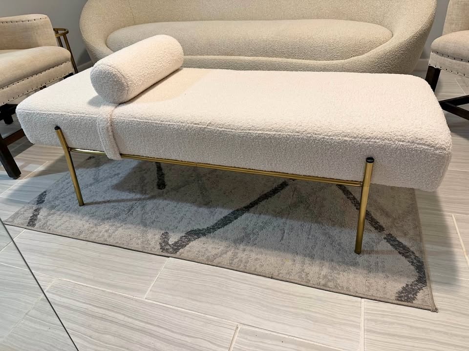 Fuzzy Long Bench