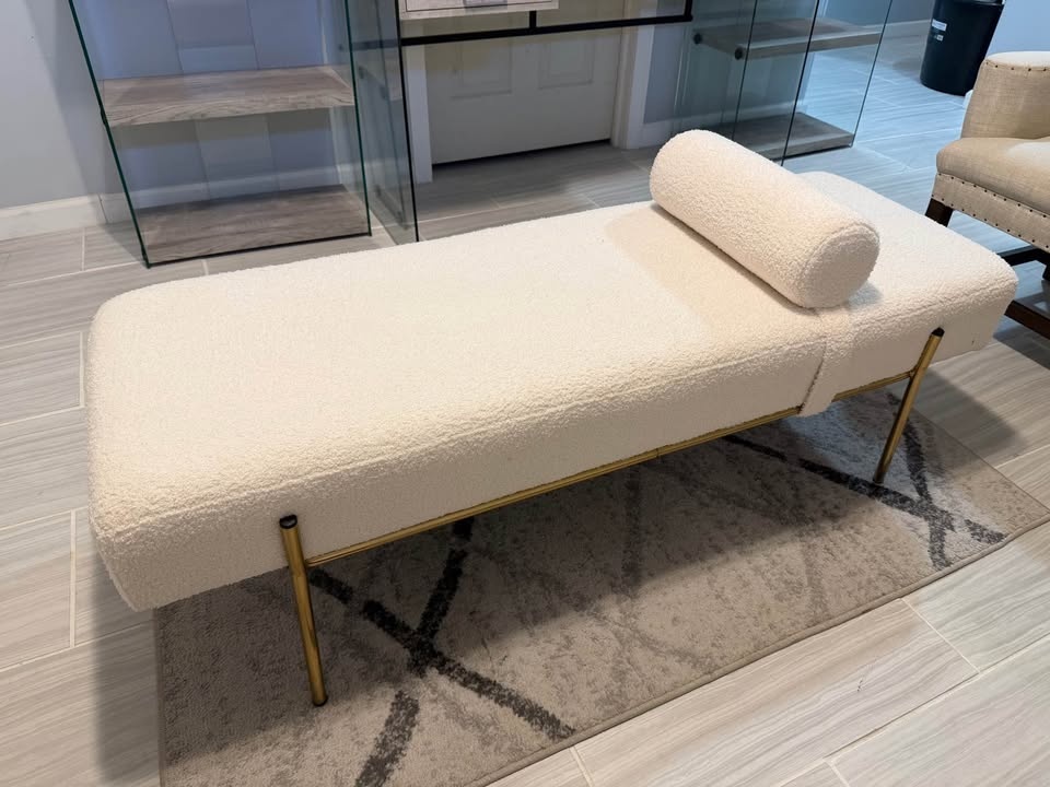 Fuzzy Long Bench - photo 3