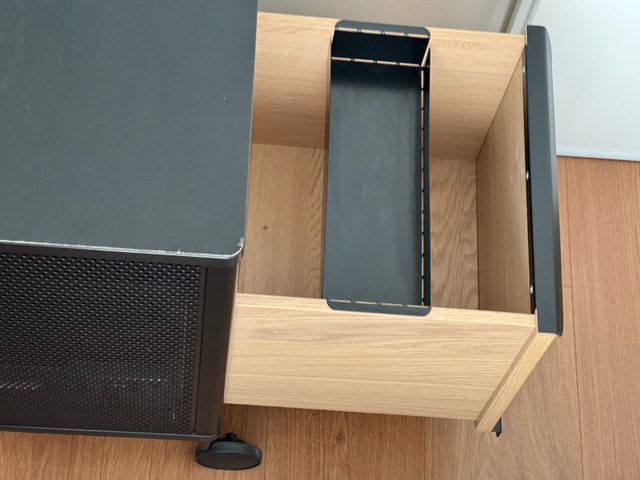 IKEA Bekant Storage Unit on Casters - Metal & Wood - photo 5