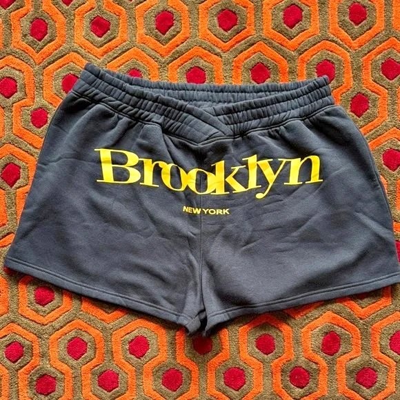 🏆Fashion Nova Black & Yellow Shorts Women's 3XL