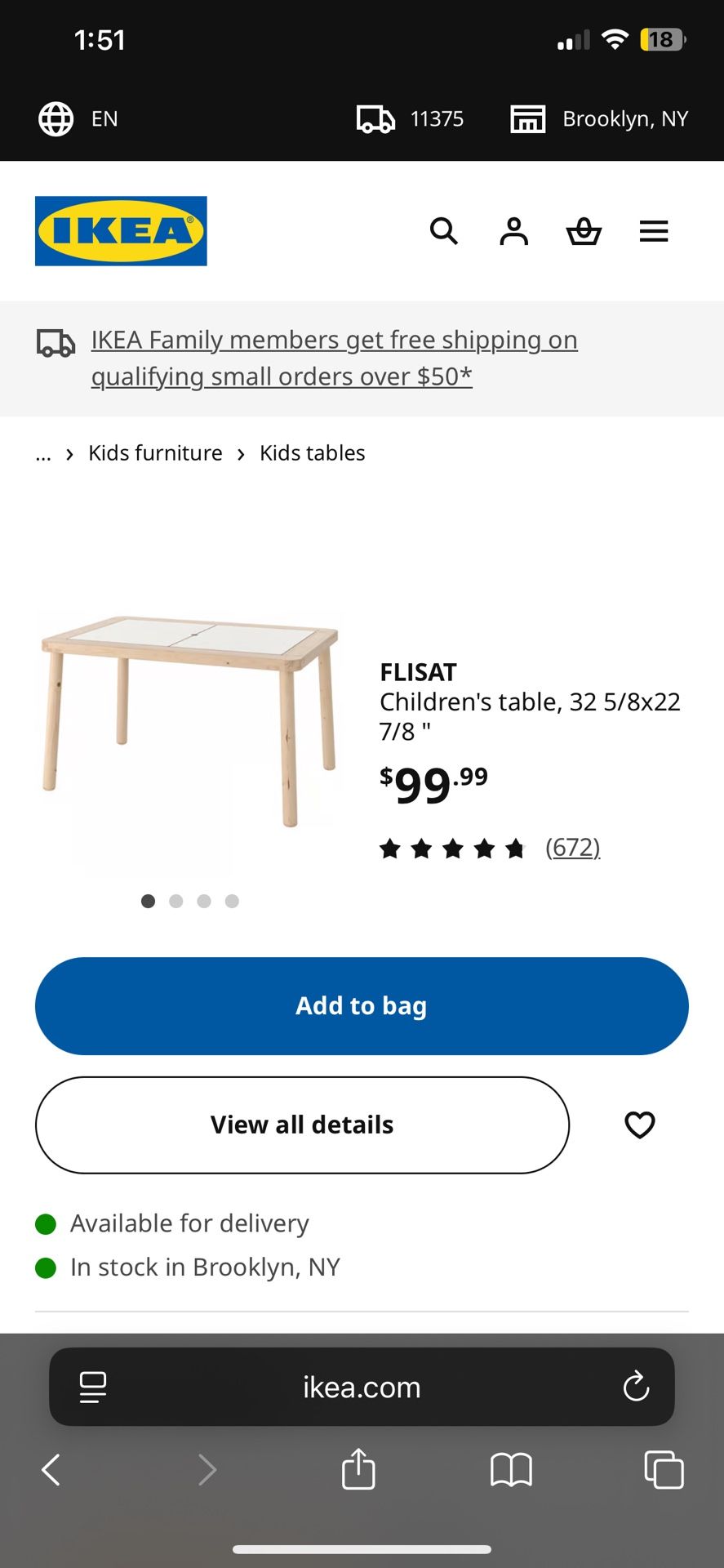 Kids Table With 2 Chairs🏆🏆
