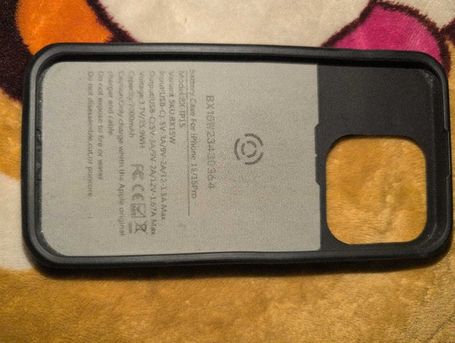 Mophie iPhone 15 /15 Pro Max Battery Case