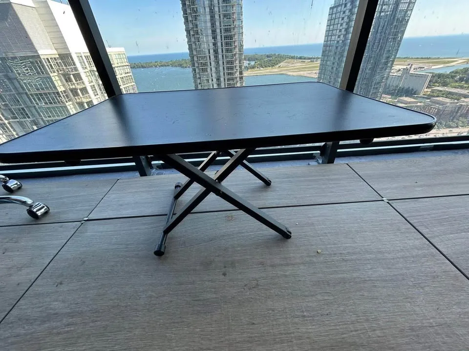 Standing desk converter 🥕 - very sturdy with wheels thumbnail