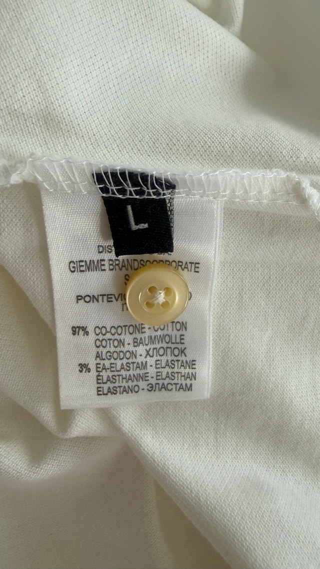 Ungaro Polo Shirt - Size L - White - photo 2