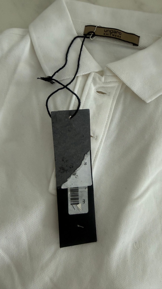 Ungaro Polo Shirt - Size L - White - photo 5
