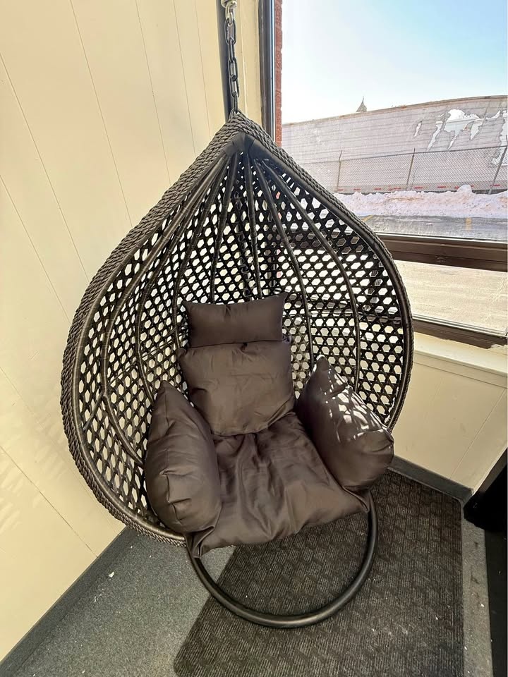 Brand New Egg Chair with Stand - Indoor/Outdoor