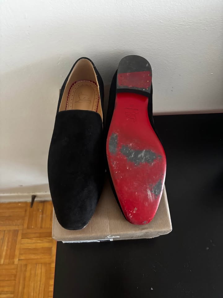 Red Bottom Suede Dress Shoes - photo 3
