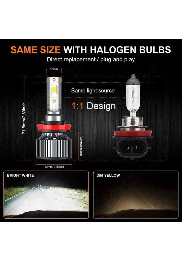 2 LED Automotive Headlight Bulbs (BNIB) - photo 5