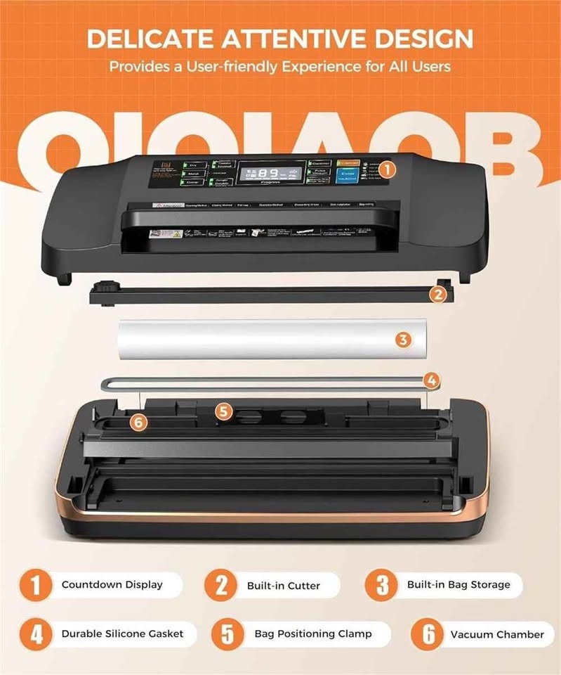 95Kpa Powerful Commercial Full Automatic Vacuum Sealer Machine - photo 4