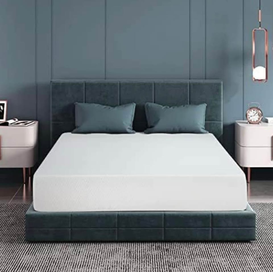 Queen Bed (Metal Frame + Gel Memory Foam Mattress) - photo 3