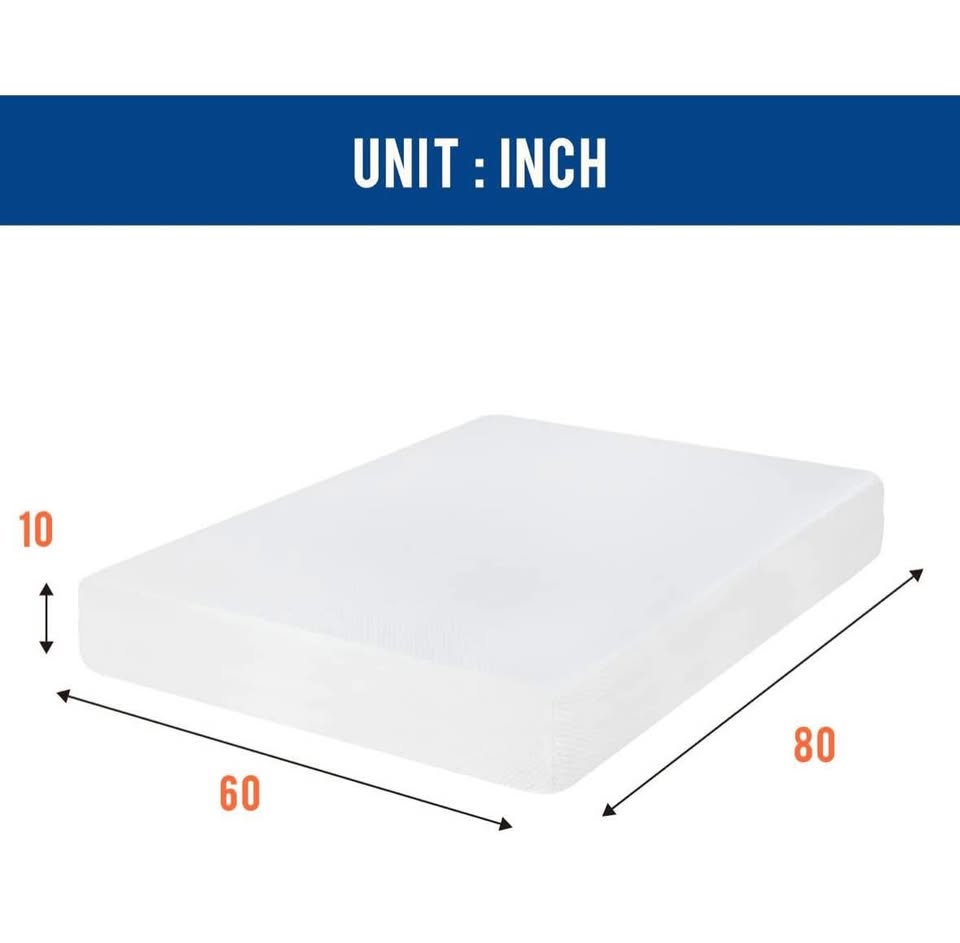 Queen Bed (Metal Frame + Gel Memory Foam Mattress) - photo 4