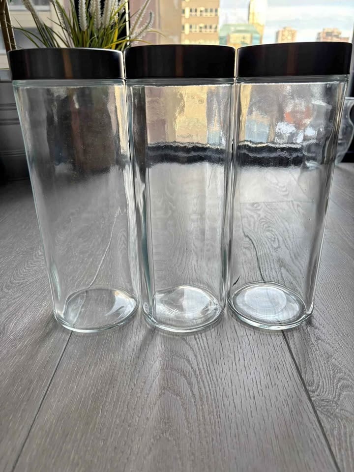 Tall Glass Container/Jar