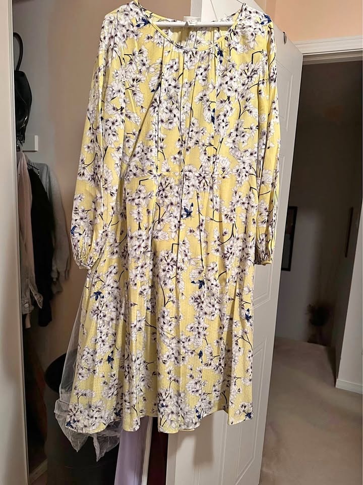 H+M Floral Print Dress