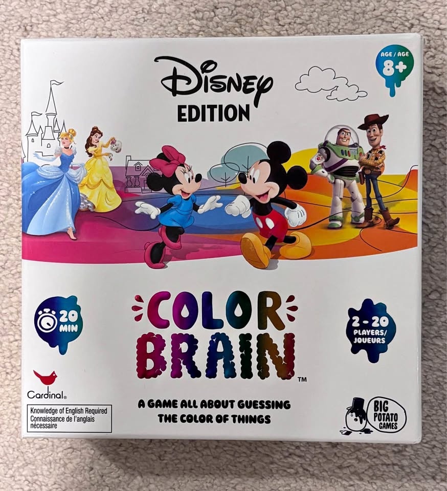 SEALED BRAND NEW - DISNEY EDITION - COLOR BRAIN GAME - $15.00