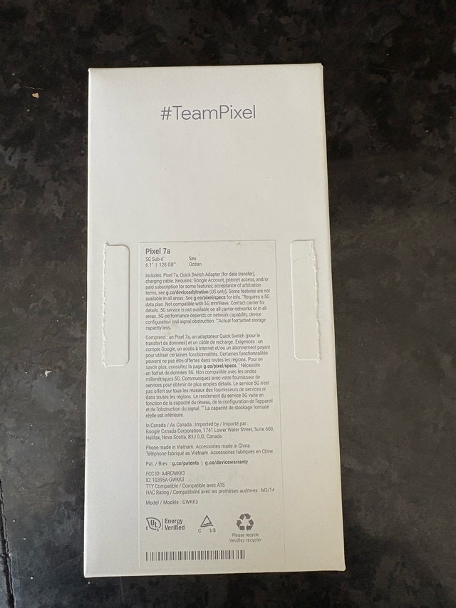 🏆Google Pixel 7a 128GB White - Excellent Condition, Unlocked - photo 4