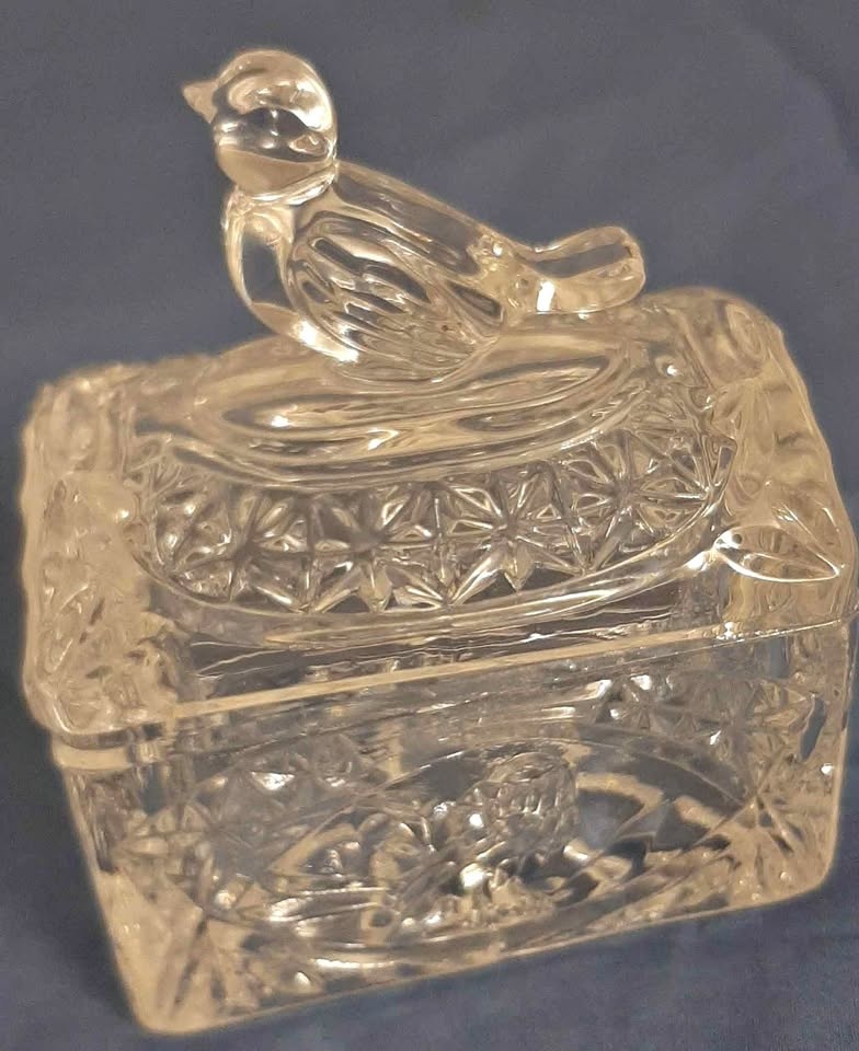 Vintage Hofbauer The Byrdes Small Trinket Box🏆