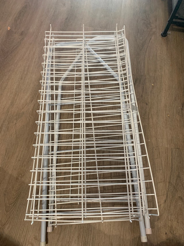 4 TIER SHOE RACK (white)