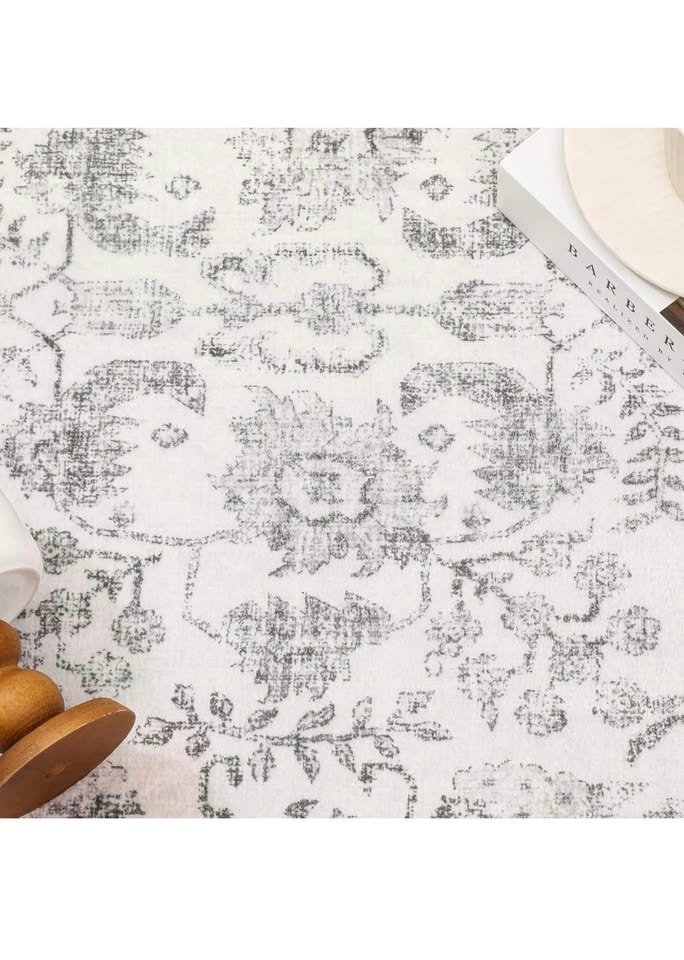 6x9 Machine Washable Gray Area Rug - photo 4