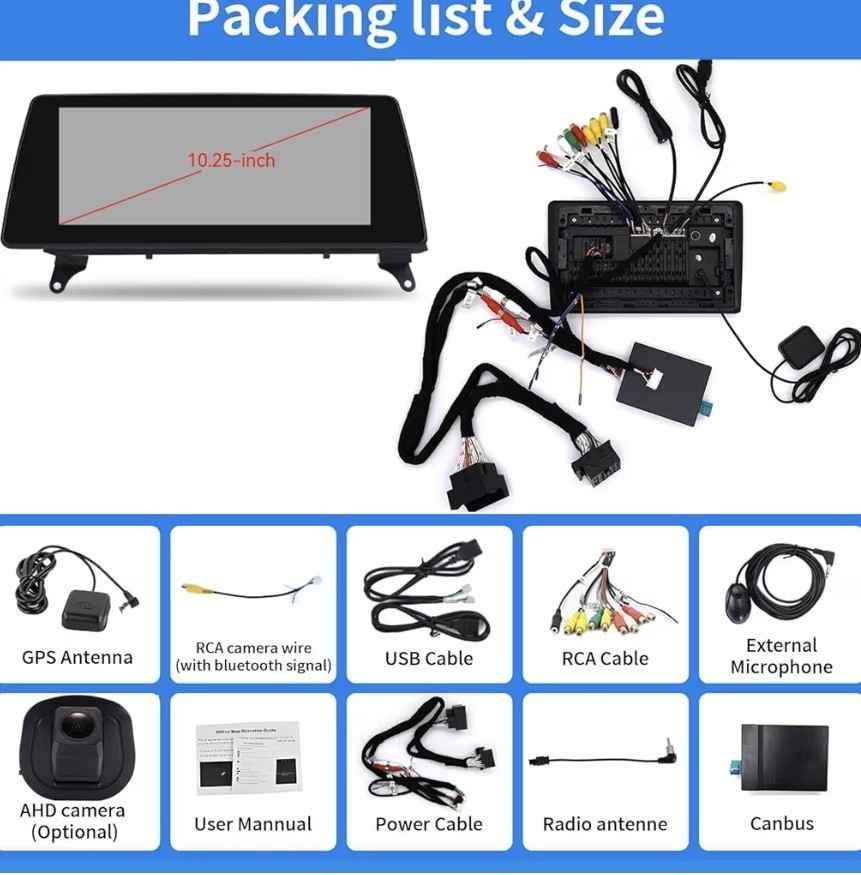 12.3" Touchscreen for BMW X5 X6 CIC E70 E71 (2011-2013) Android - photo 4