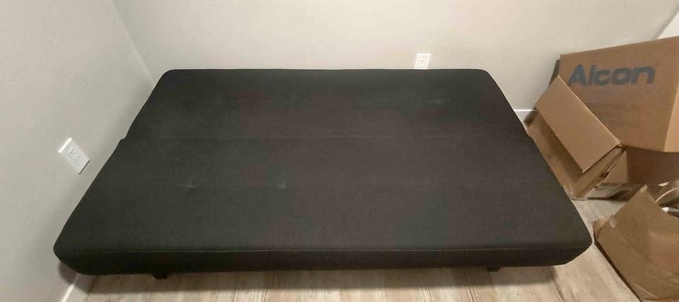 Futon / Sofa Bed (Black)