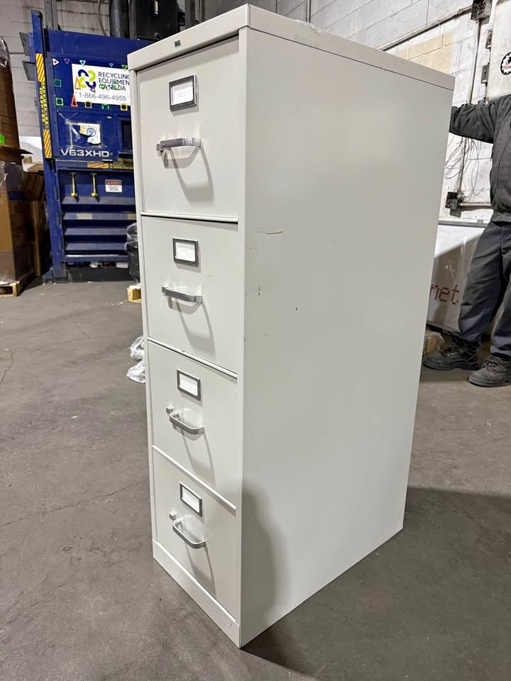Heavy-Duty 4 Drawer Metal Filing Cabinet