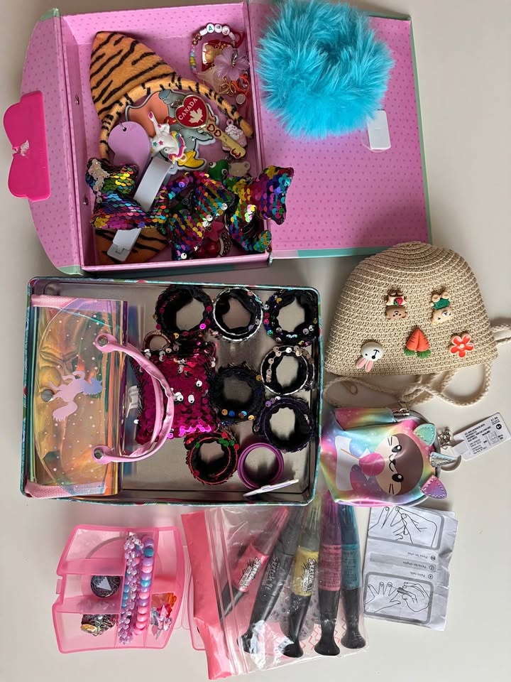 Girls Hair Accessories & Jewelry Bundle
