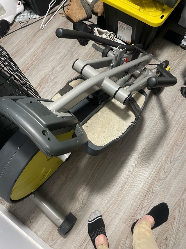 Elliptical and Workout Bench