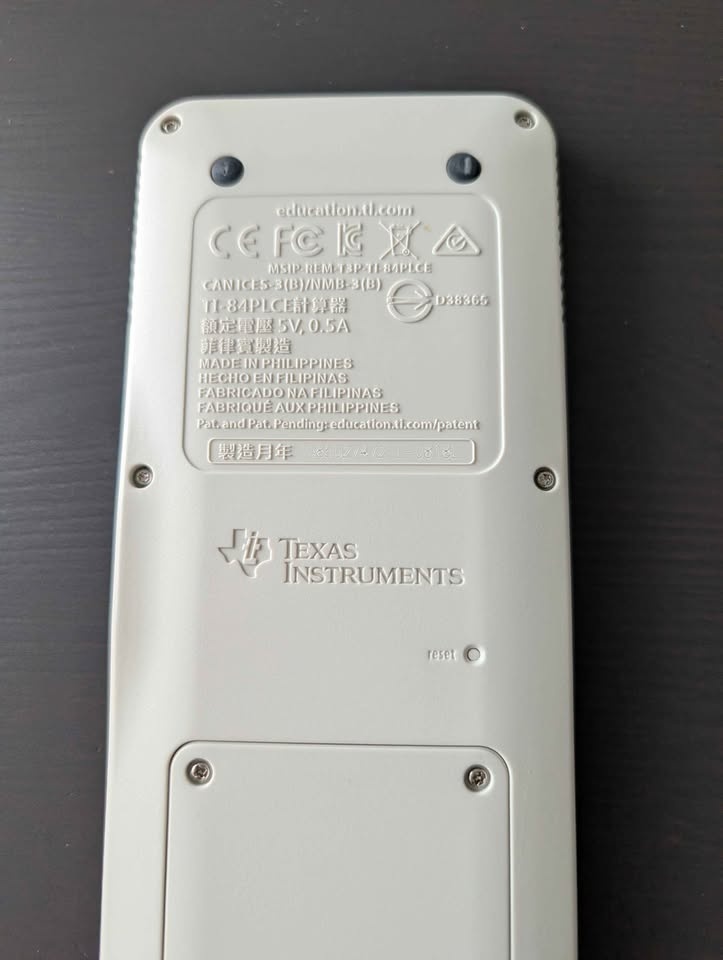 Texas Instruments TI-84 Plus CE graphing calculator - photo 3