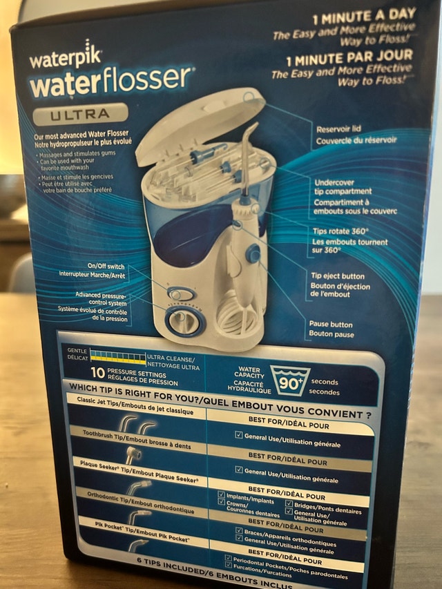 Water flosser (never used)