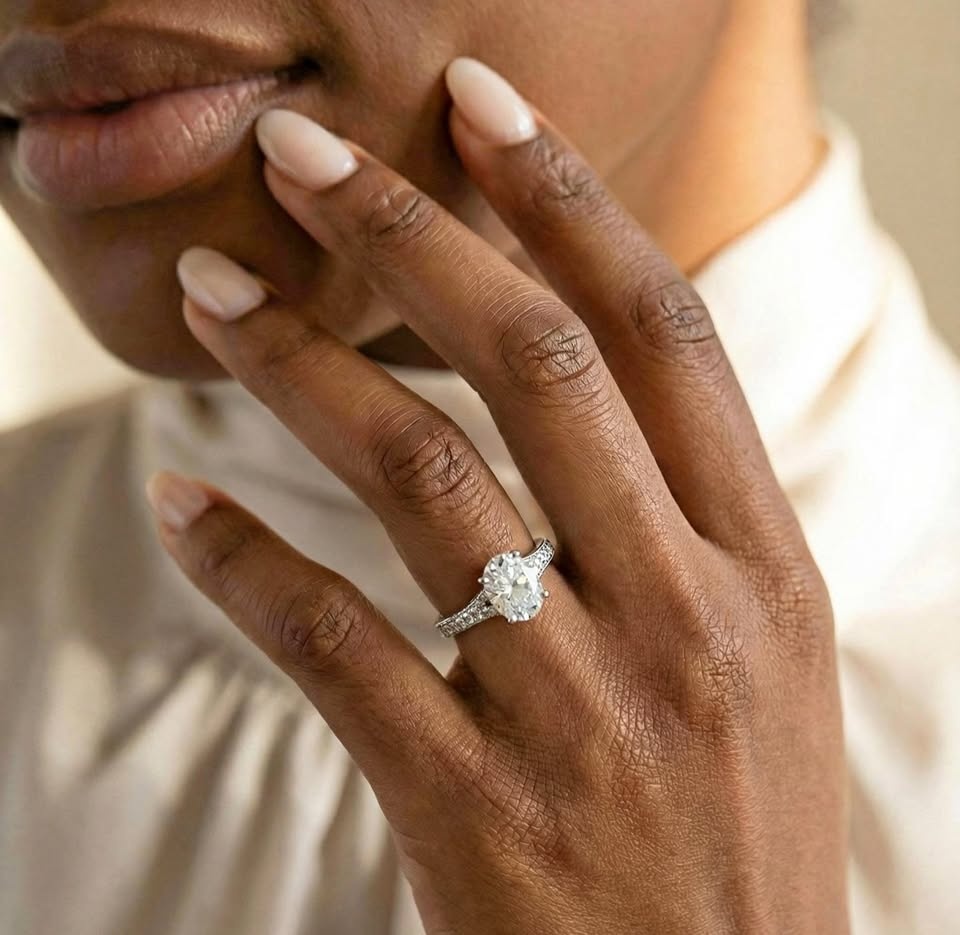 Vintage Hollywood Revival Solitaire Ring - photo 2