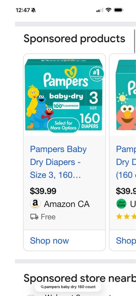 Pampers Baby-Dry Diapers Size 3 - 160 count - photo 2