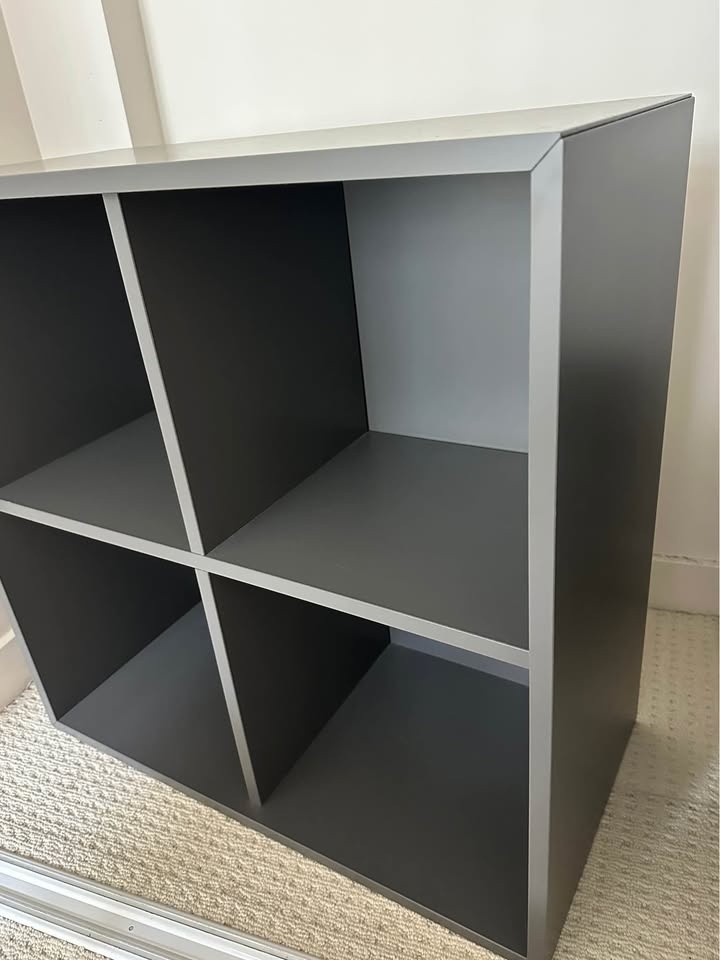 IKEA EKET 2x2 Storage Unit (4 Compartments) - Dark Grey - photo 2