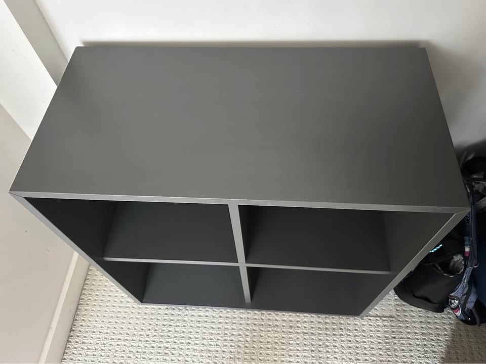 IKEA EKET 2x2 Storage Unit (4 Compartments) - Dark Grey - photo 4