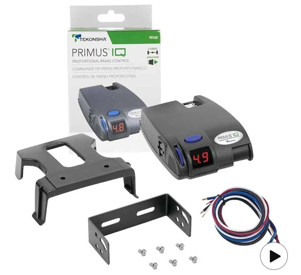 Tekonsha 90160 Primus IQ Electronic Brake Control, Grey - photo 2