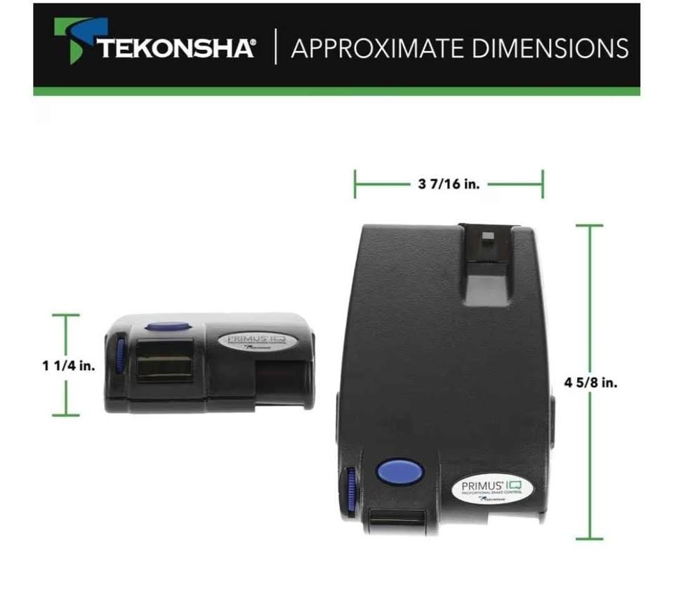Tekonsha 90160 Primus IQ Electronic Brake Control, Grey - photo 3