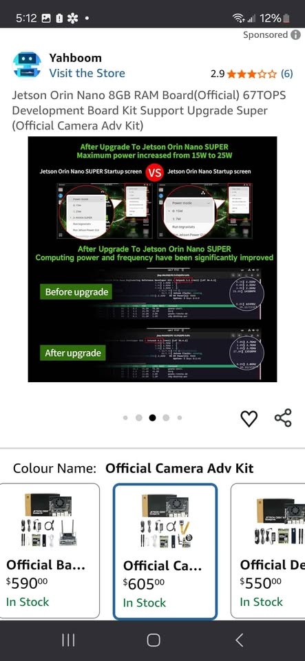 NVIDIA Jetson Orin Nano Developer Kit (Brand New) - photo 5