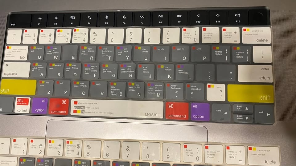 MOSISO Keyboard Cover for MacBook Pro 13"/15" (2016-2019)