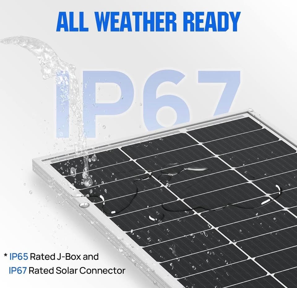 New Solar Panel PERC Tech for Home RV Boat - photo 5