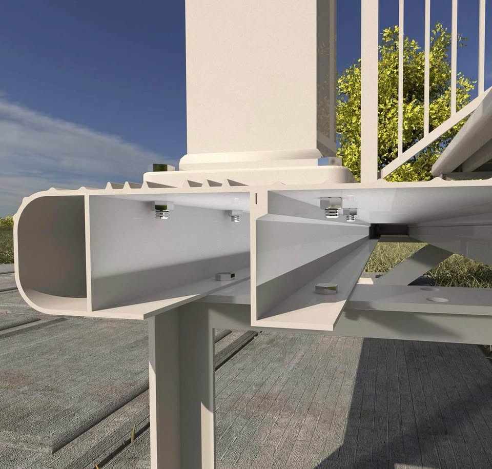 Aluminum Deck Stair Tread - 1 Piece - photo 4